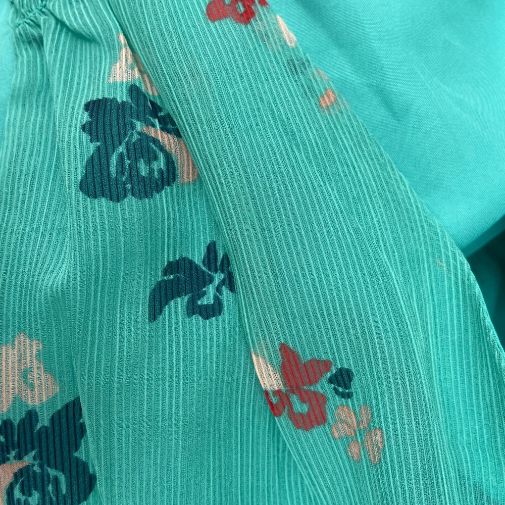 The Nines by HATCH green Maternity Blouse Top size XXL XX-Large - Picture 2 of 4